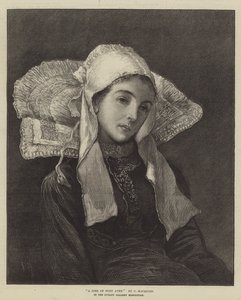 Una ragazza di Pont Aven da Percy Macquoid